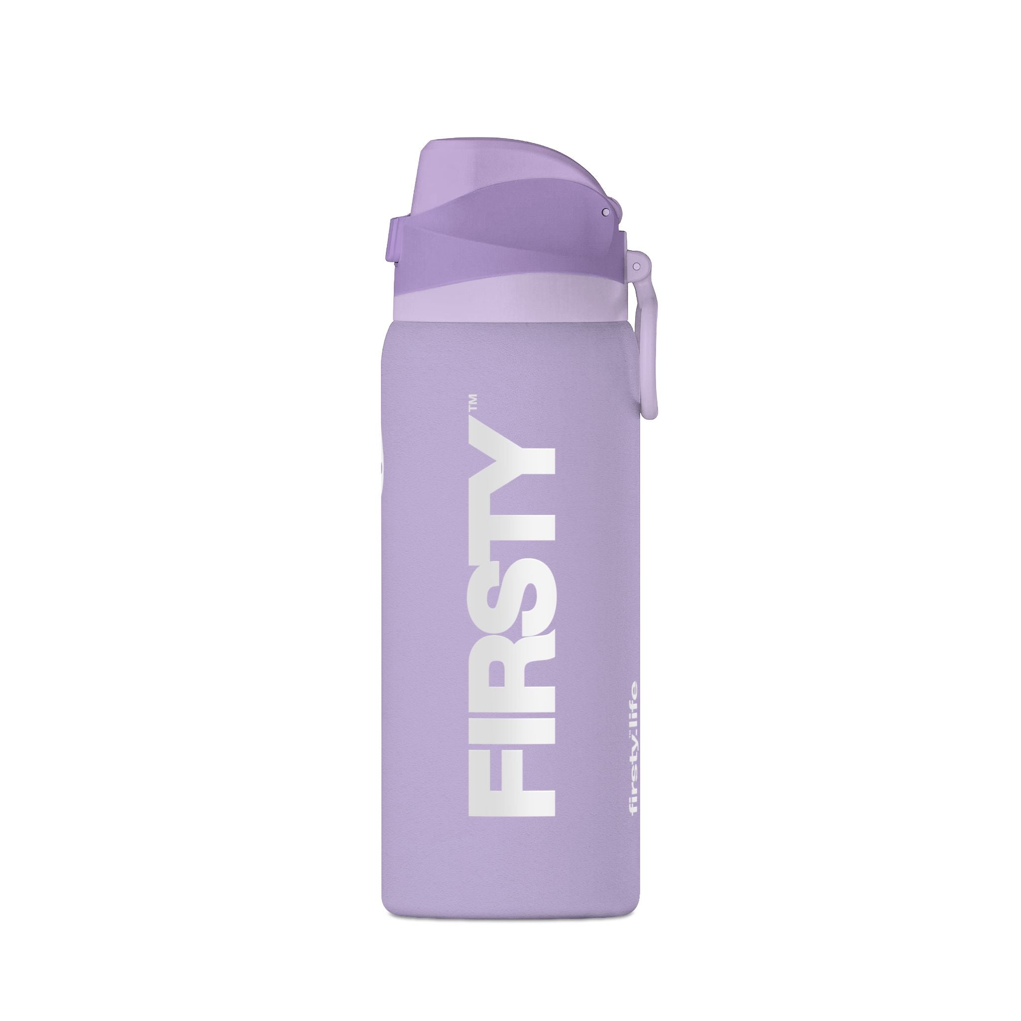 FIRSTY™ Lavender Insulated 32oz Water Bottle – Leakproof Sport Flask with Flip Straw