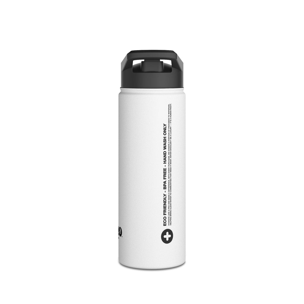 FIRSTY™ 3 Sizes - Red Love Heart- Stainless Steel Water Bottle with Carry Handle and Straw Lid - BPA-Free, Eco-Friendly