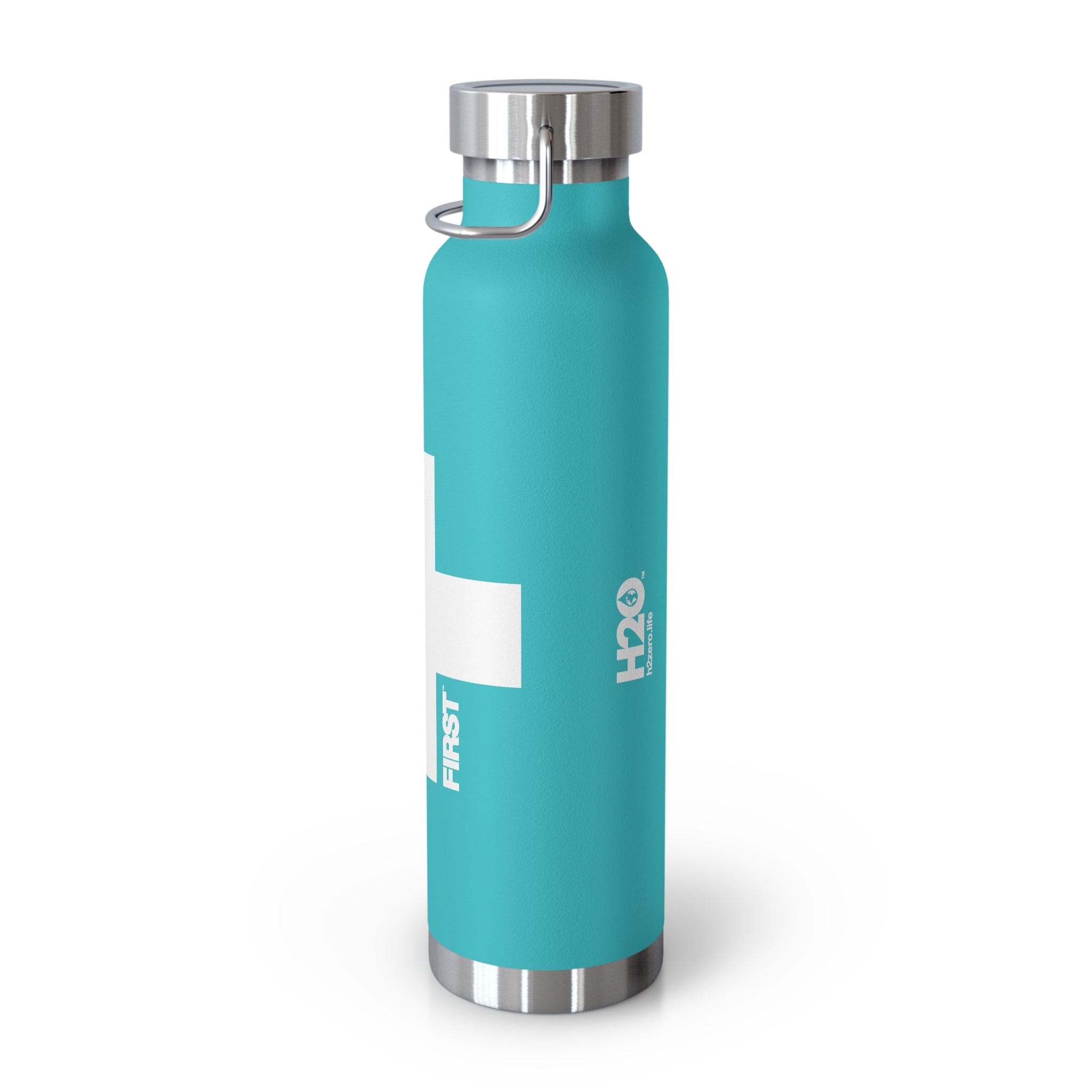 First™ Aid+ Mint Green -  22oz Copper Vacuum Insulated Water Bottle